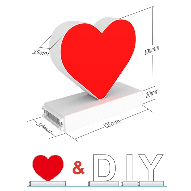 Heart Lightbox- Rechargable