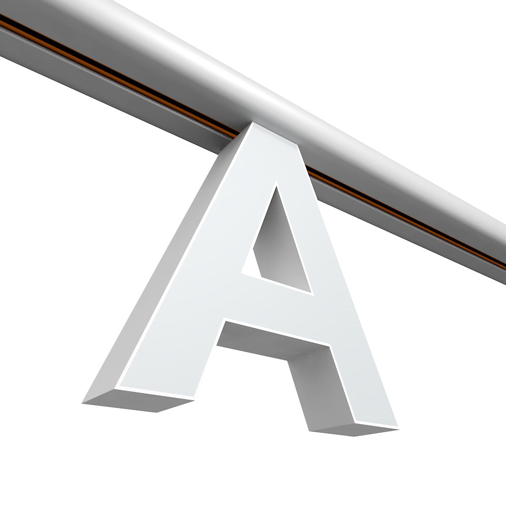 Top Track Hang Letter H150mm