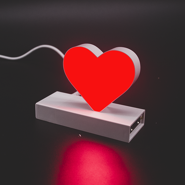 Heart Lightbox- Rechargable