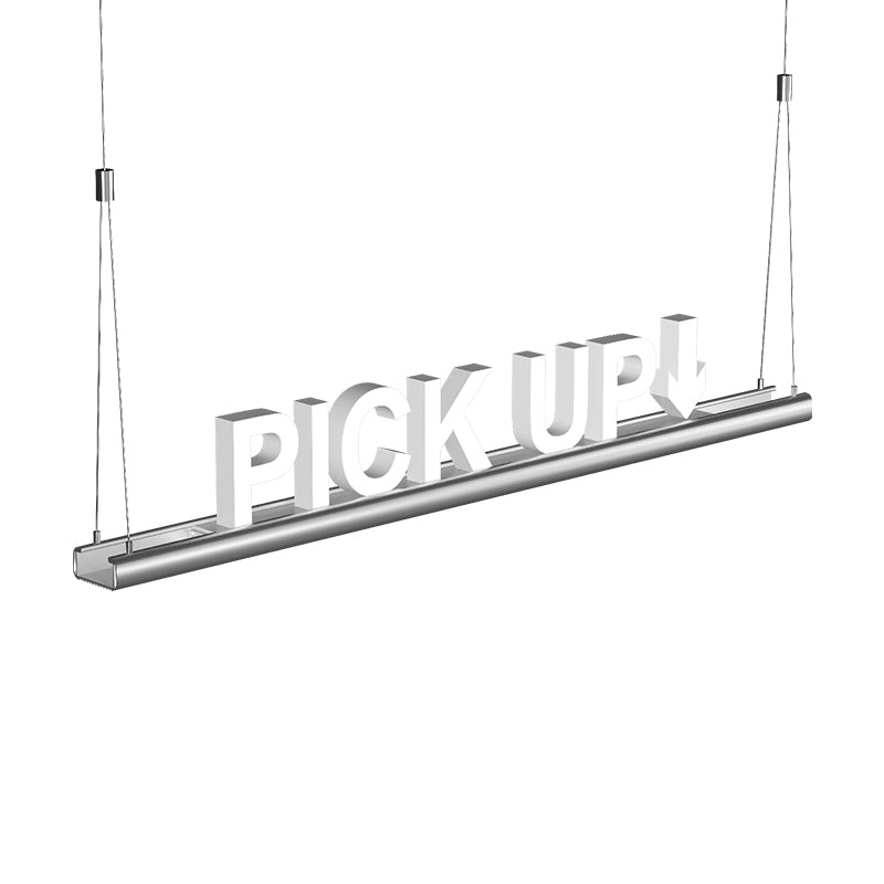 Ceiling Suspension Bar for Stand Letters