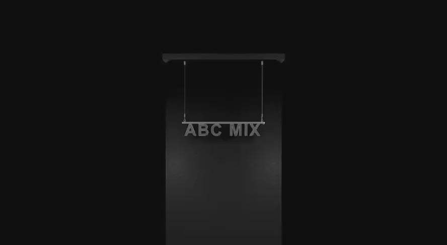 Top Track Hang Letter H150mm