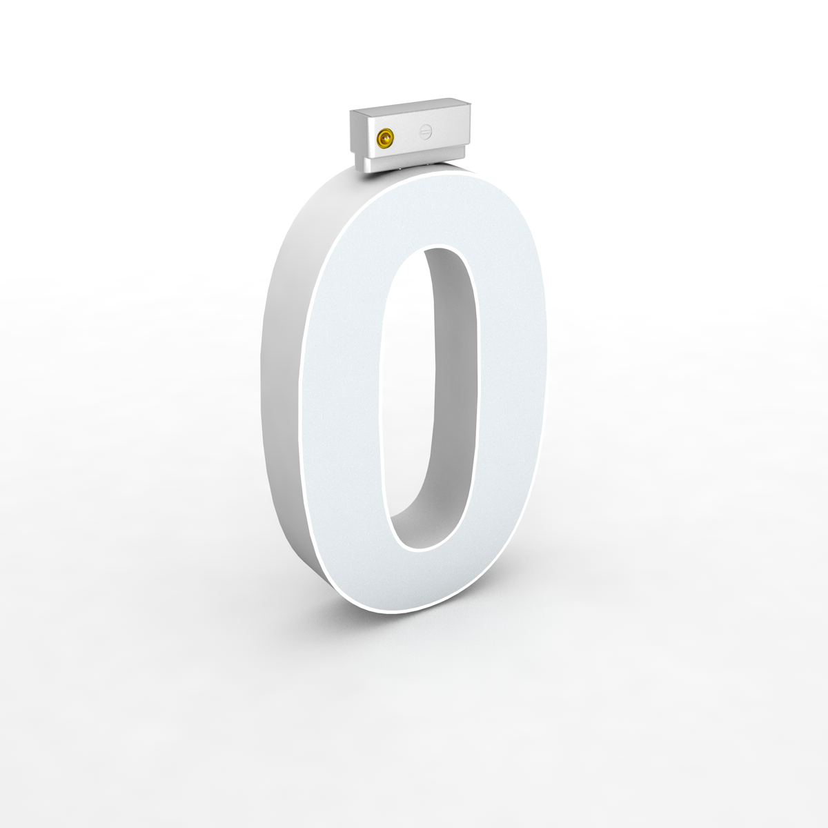 Top Track Hang Letter H150mm