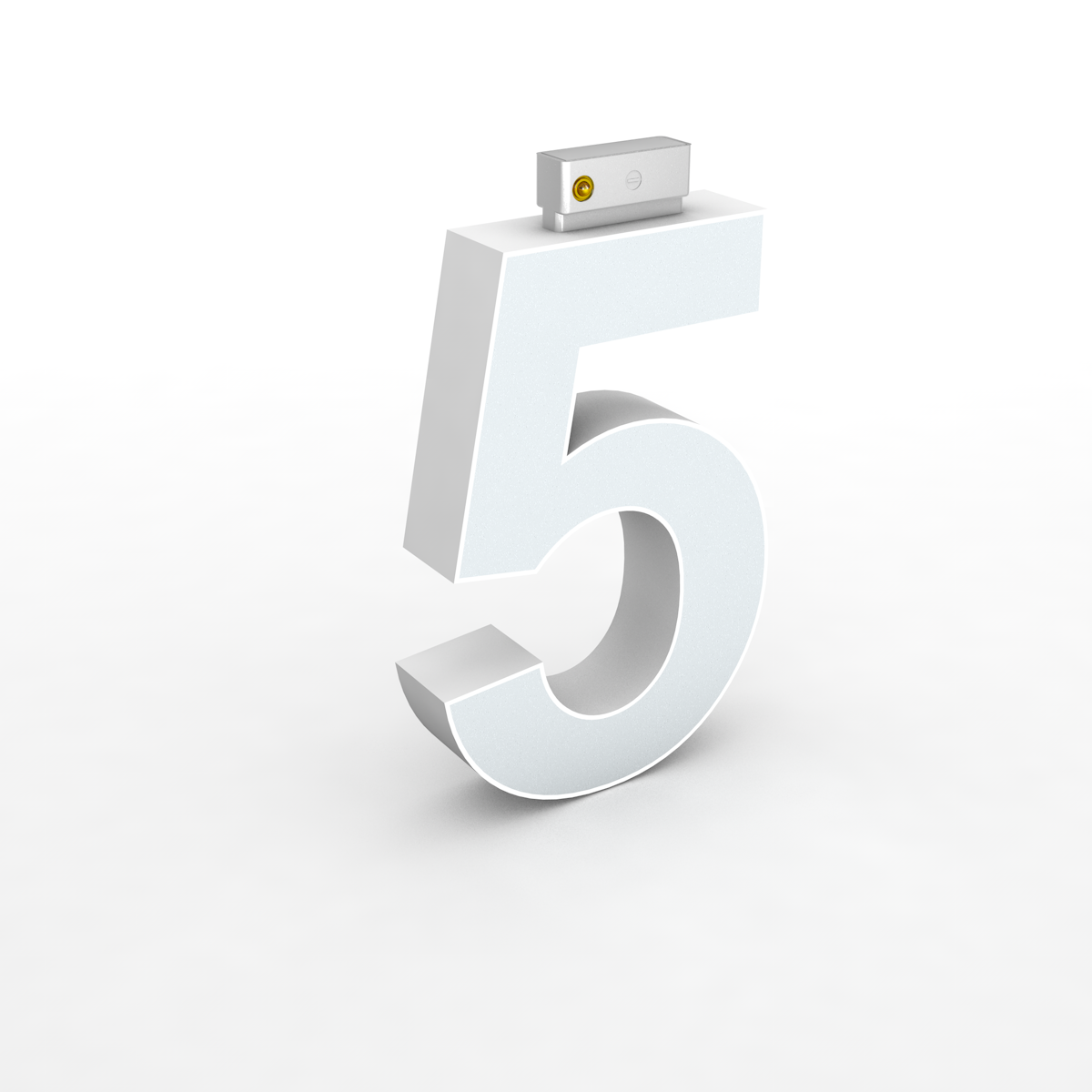 Top Track Hang Letter H150mm