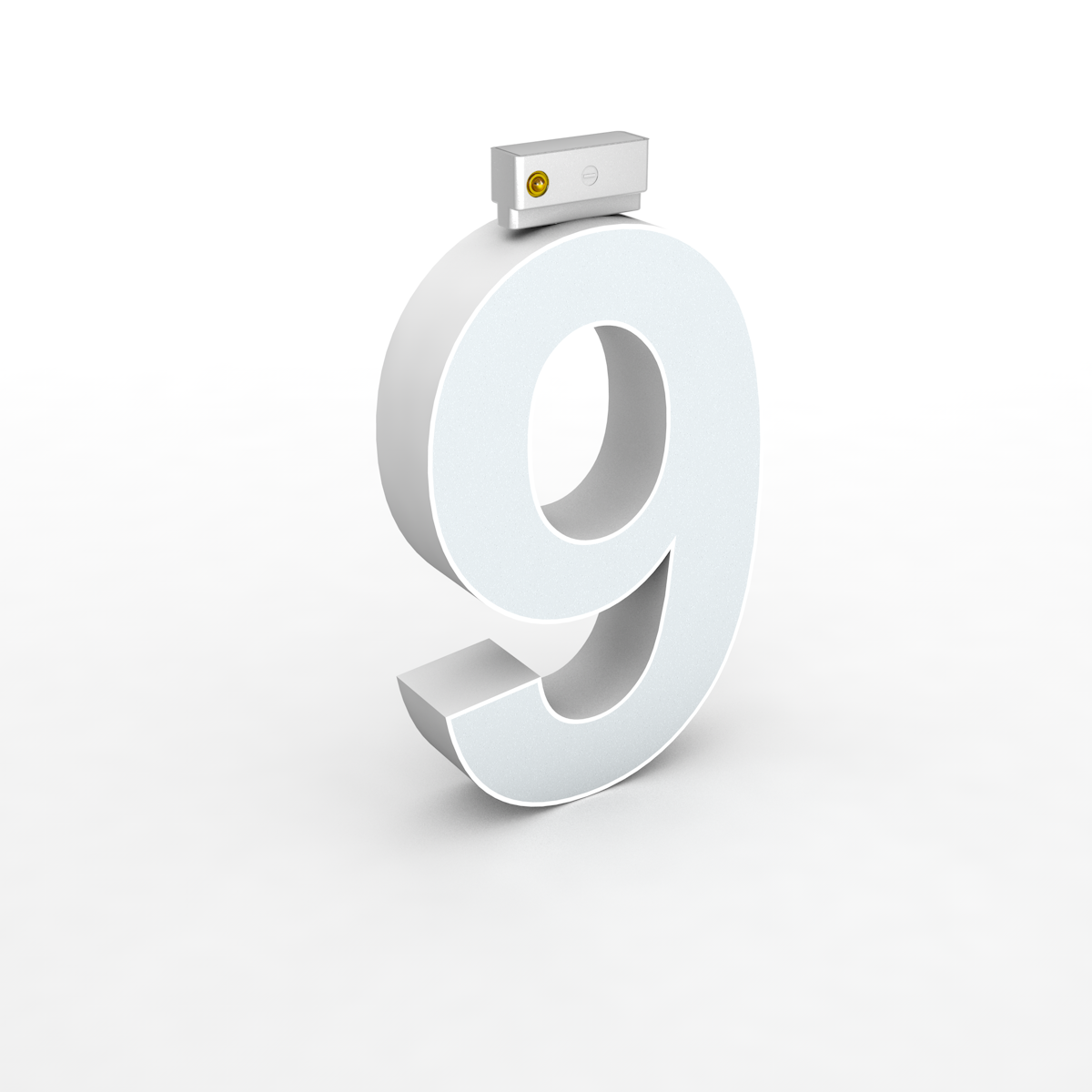 Top Track Hang Letter H150mm