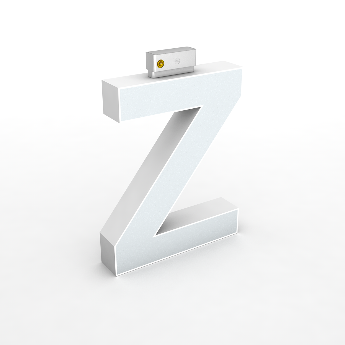 Top Track Hang Letter H150mm