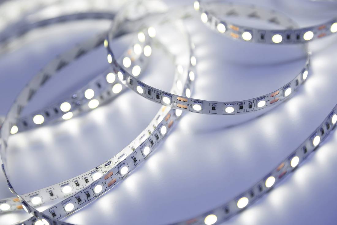 High-density LED strip used in Alpha stretch ceiling backlit systems